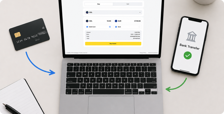 Card vs Bank Transfer for Crypto Purchases: A Practical Comparison